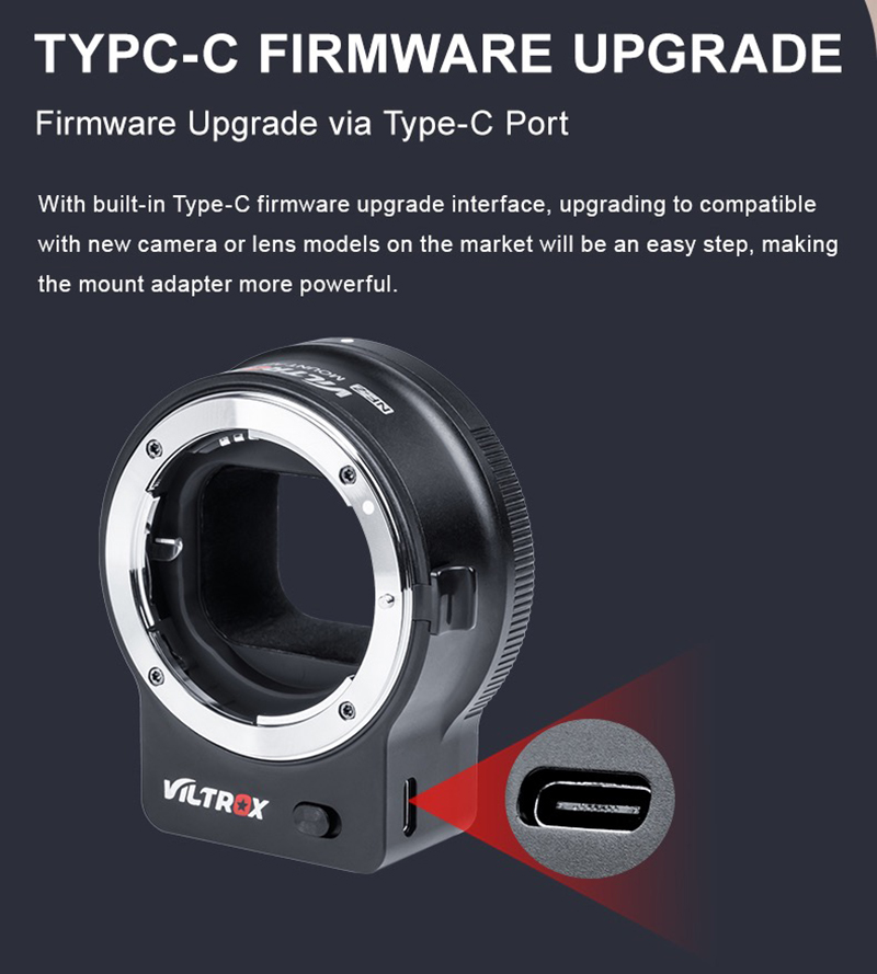 Ngàm chuyển AF Viltrox NFZ Lens Mount Adapter Viltrox Vietnam