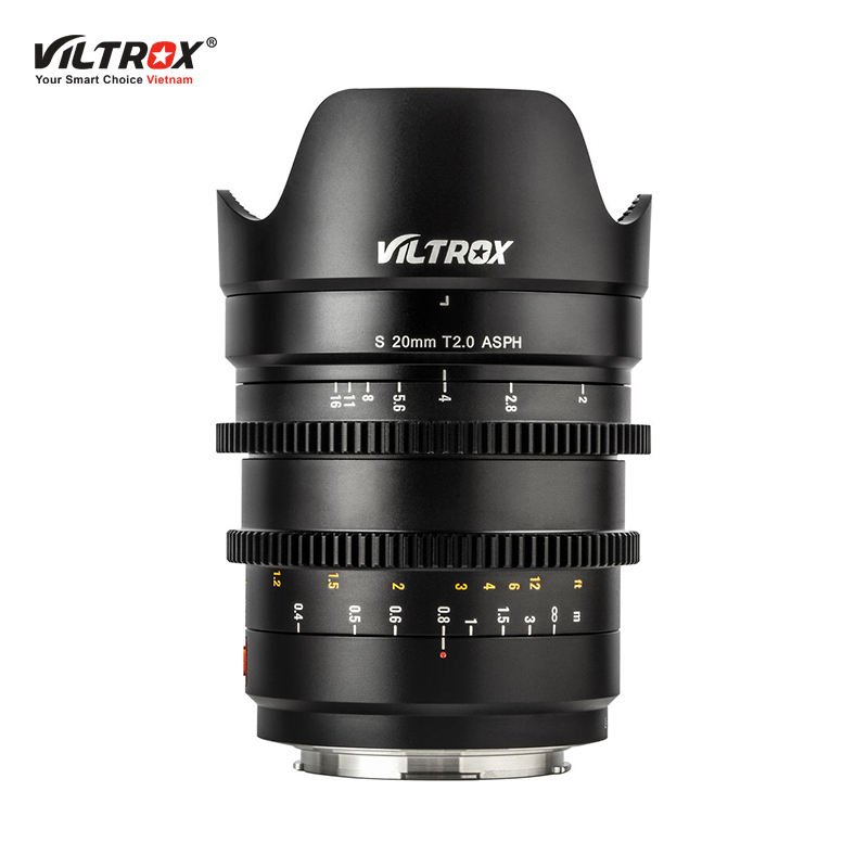 Viltrox S 20mm T2.0 Cine Lens for Panasonic/Leica L-Mount